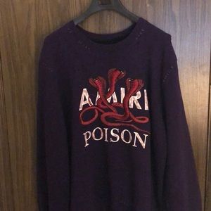 AMIRI Poison Crewneck Sweatshirt
